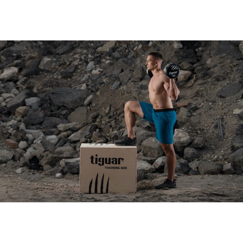 Zestaw cross - skrzynia plyometryczna + lina treningowa + skakanka szybkościowa - 2012