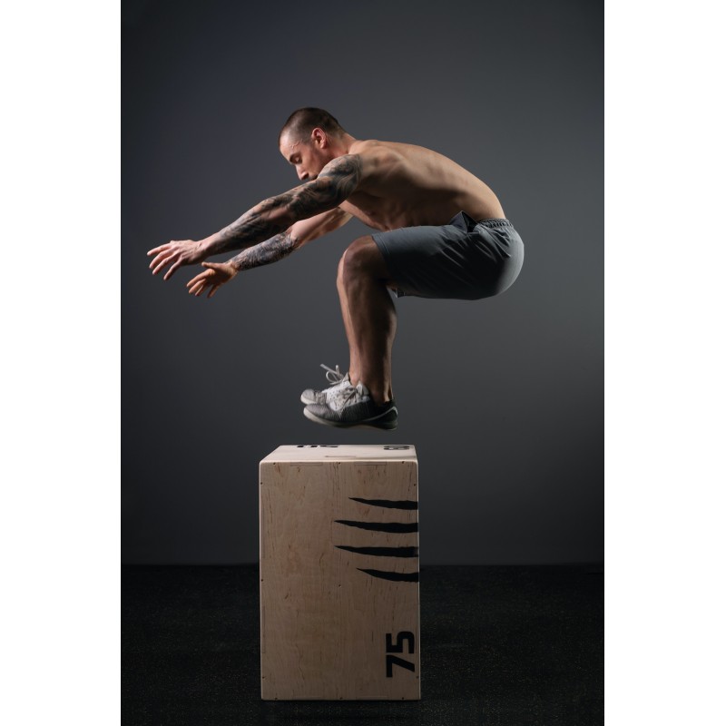 Zestaw cross - skrzynia plyometryczna + lina treningowa + skakanka szybkościowa - 2013