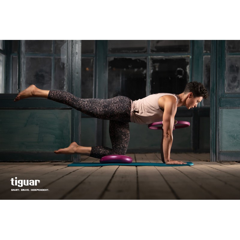 Zestaw stabilizująco-wzmacniający tiguar - mata 120 x 60 cm + air disc + minibandy - 2033