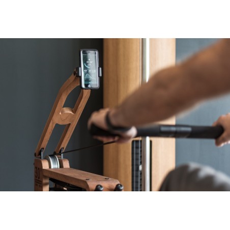 Uchwyt na telefon do wioślarzy wodnych WaterRower Classic Orzech - 2648