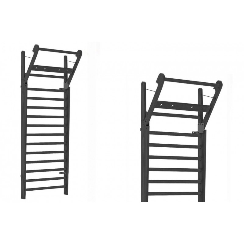 Drabinka gimnastyczna NOHrD WallBars 14 Shadow Jesion - 3019