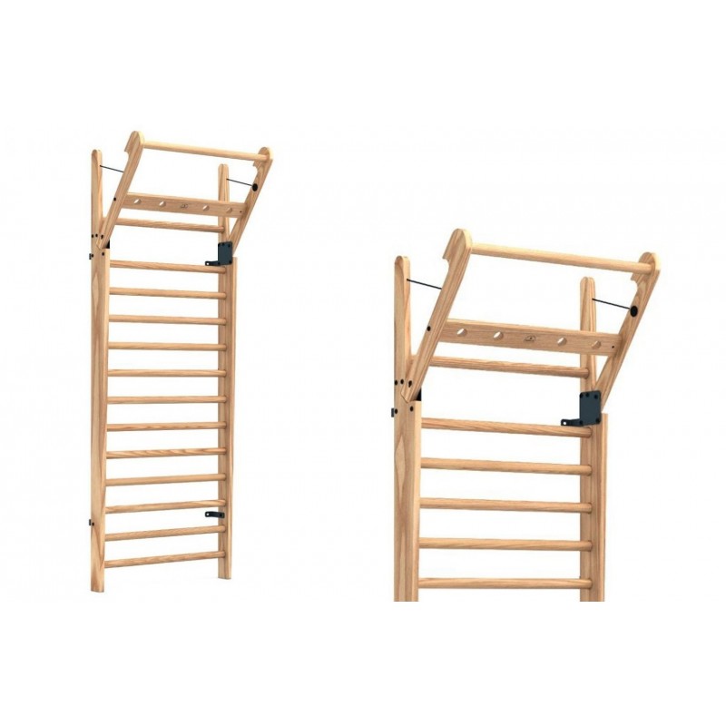 Drabinka gimnastyczna NOHrD WallBars 14 Natural Jesion - 3043