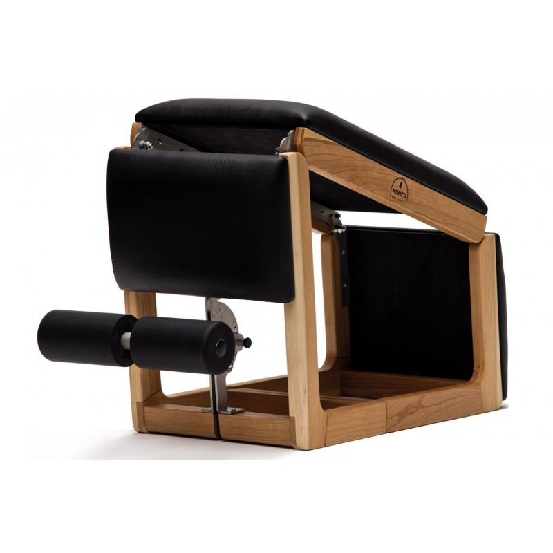 Ławka do ćwiczeń NOHrD TriaTrainer Oxbridge Wiśnia Skóra - 3432