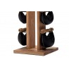 Hantle NOHrD SwingBell 2-8 Kg ze stojakiem Tower Oak Dąb Skóra - 3699