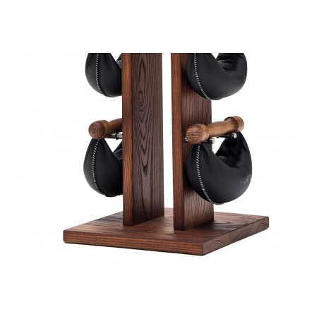 Hantle NOHrD SwingBell 2-8 Kg ze stojakiem Tower Club Jesion Skóra - 3721 Hantle NOHrD SwingBell 2-8 Kg ze stojakiem Tower Club Jesion Skóra - 3721