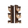 Hantle NOHrD SwingBell 2-8 Kg ze stojakiem Tower Classic Orzech Skóra - 3730