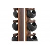 Hantle NOHrD SwingBell 2-8 Kg ze stojakiem Tower Classic Orzech Skóra - 4011