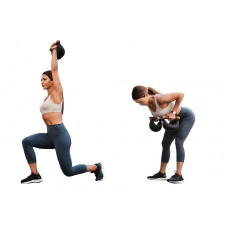 Hantle NOHrD SwingBell 2-8 Kg z tablicą Board Natural Jesion Skóra - 4053