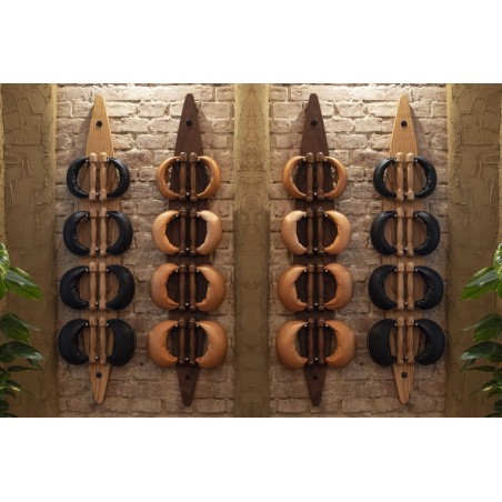 Hantle NOHrD SwingBell 2-8 Kg z tablicą Board Natural Jesion Skóra - 4054