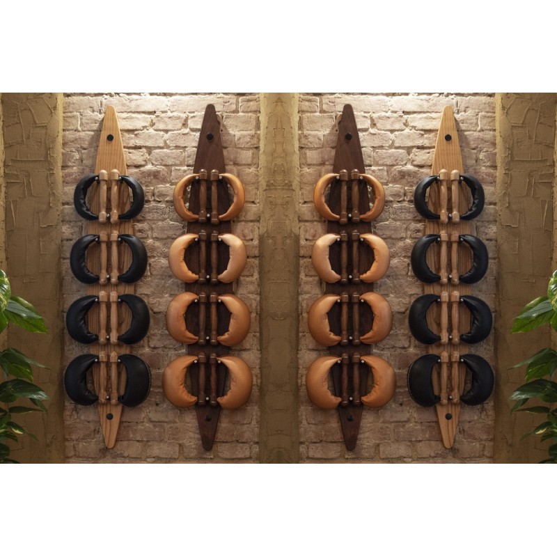 Hantle NOHrD SwingBell 2-8 Kg z tablicą Board Classic Orzech Skóra - 4072