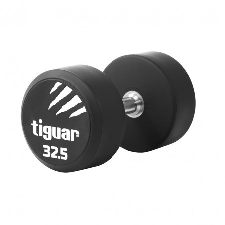 tiguar hantel PU 32,5 kg - 32 mm poliuretanowe hantle stałe - 4663