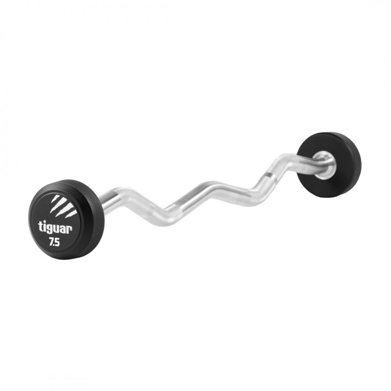 tiguar barbell łamany PU 7,5 kg - 4717