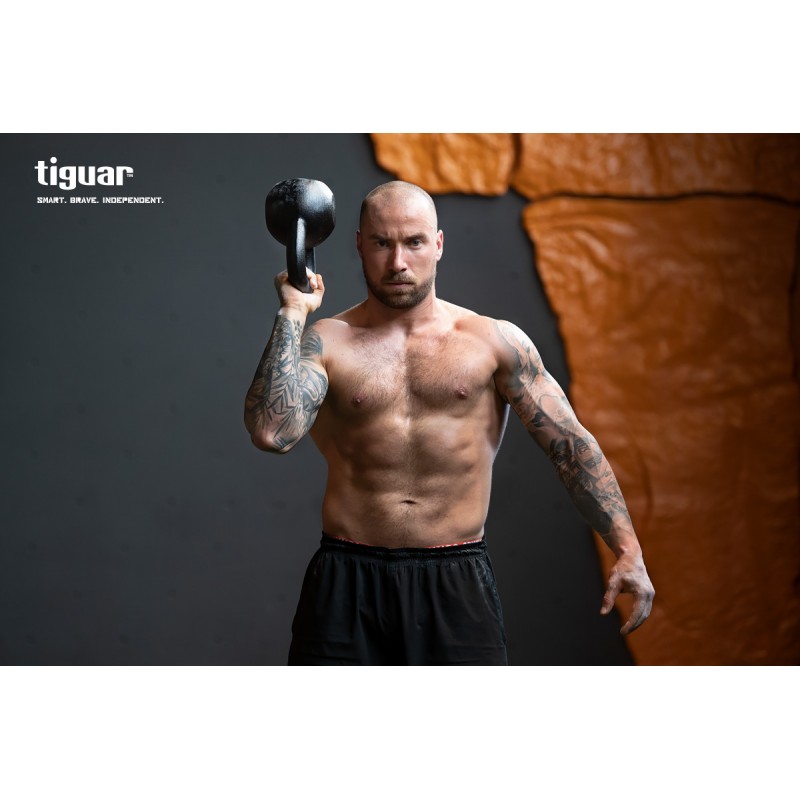 tiguar kettlebell żeliwny RAW 8 kg - 4810