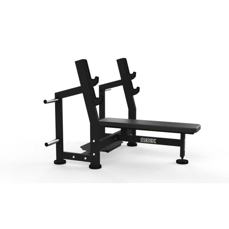 Ławka prosta ze stojakami ROKK Heavy - 4982