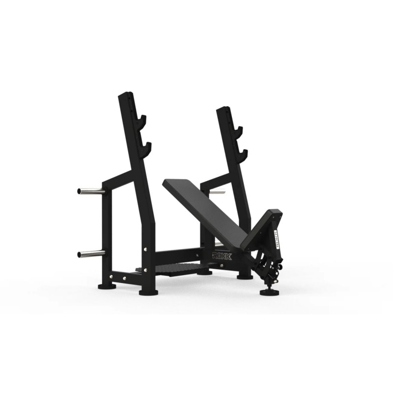 Ławka ze stojakami skos dodatni ROKK Heavy - 4989