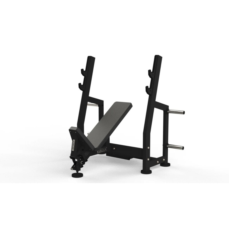 Ławka ze stojakami skos dodatni ROKK Heavy - 4991