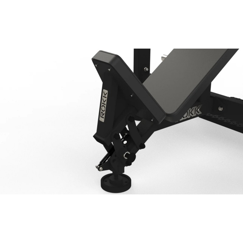 Ławka ze stojakami skos dodatni ROKK Heavy - 4998