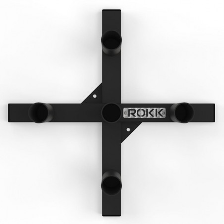 Stojak pionowy 5 gryfów olimpijskich ROKK - 5187 Stojak pionowy 5 gryfów olimpijskich ROKK - 5187