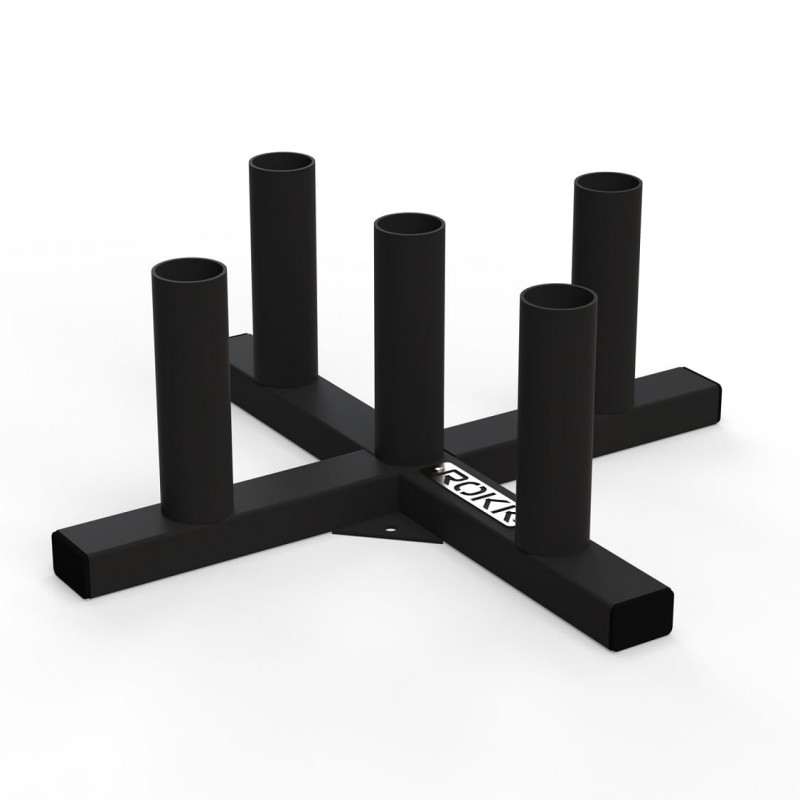 Stojak pionowy 5 gryfów olimpijskich ROKK - 5190