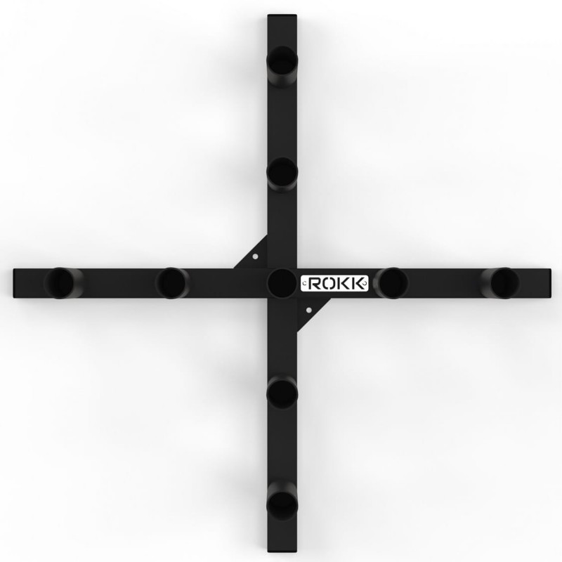 Stojak pionowy 9 gryfów olimpijskich ROKK - 5191