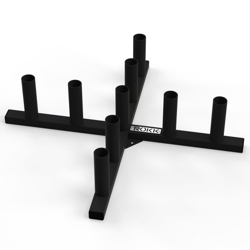 Stojak pionowy 9 gryfów olimpijskich ROKK - 5192