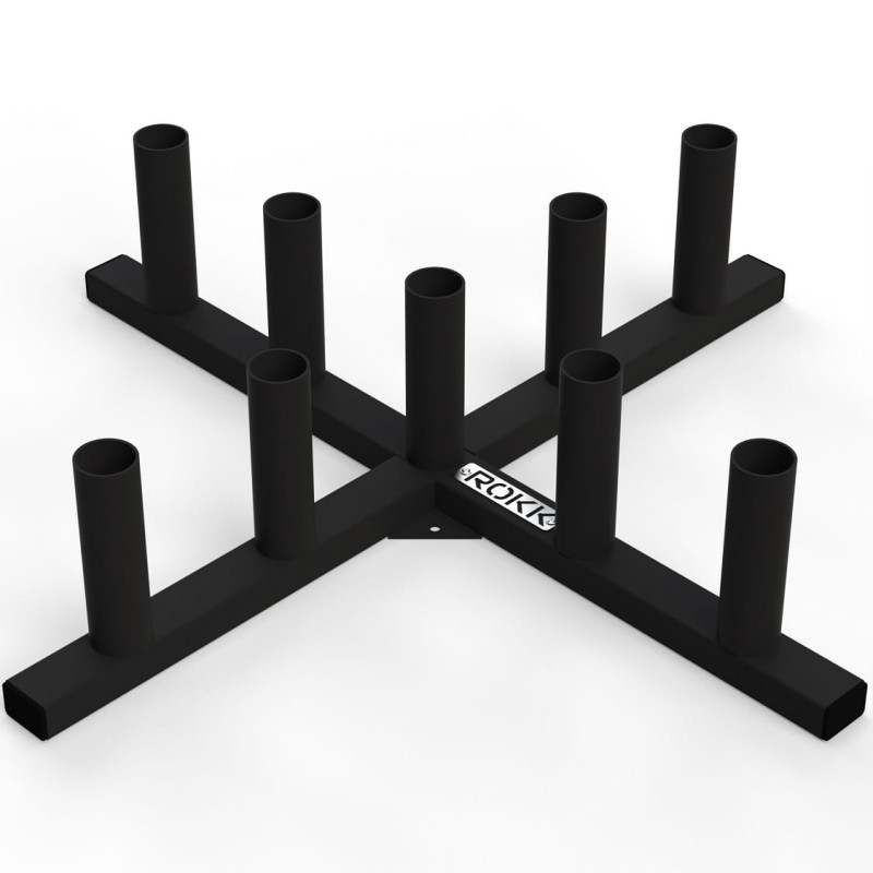 Stojak pionowy 9 gryfów olimpijskich ROKK - 5193