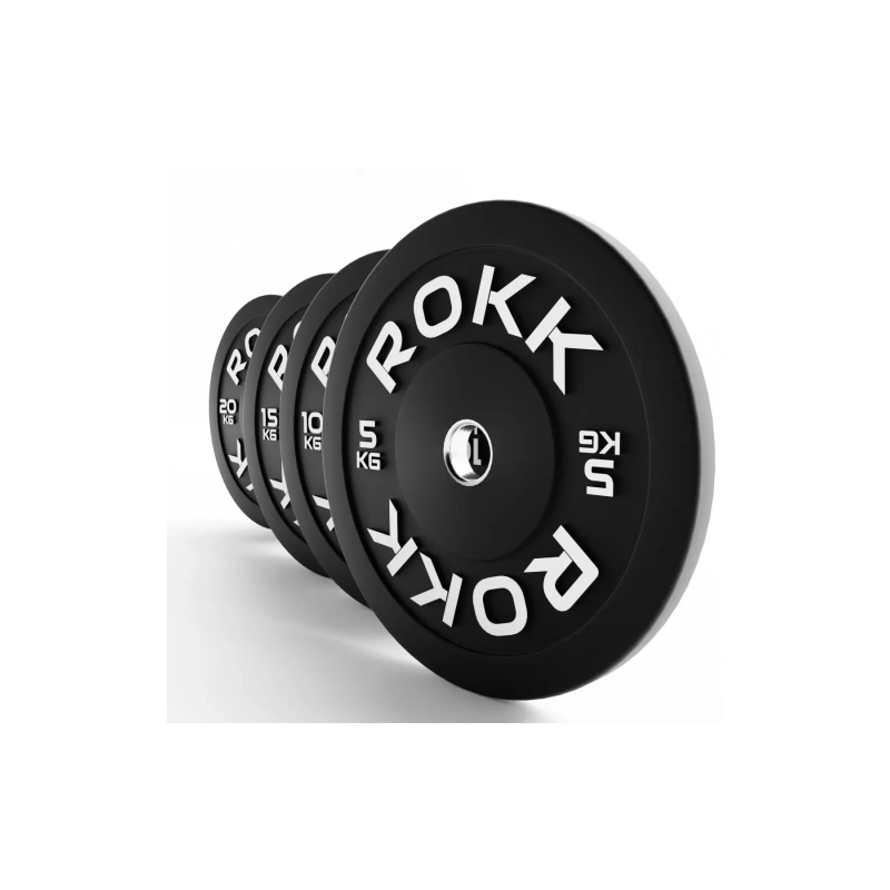 Zestaw obciążeń gumowych bumper ROKK 100 kg - 6567