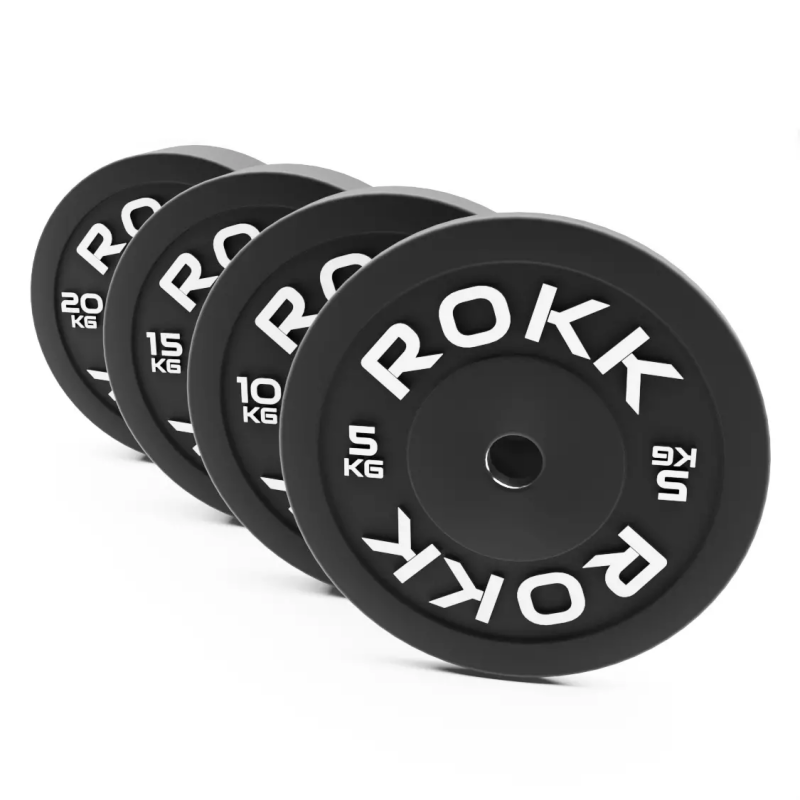 Zestaw obciążeń gumowych bumper ROKK 100 kg - 6568