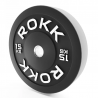 Obciążenie olimpijskie gumowe bumper ROKK 15 kg - 6574