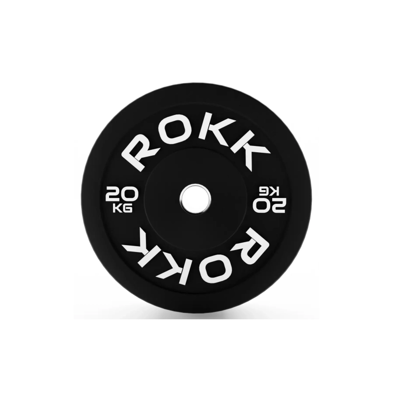 Obciążenie olimpijskie gumowe bumper ROKK 20 kg - 6583